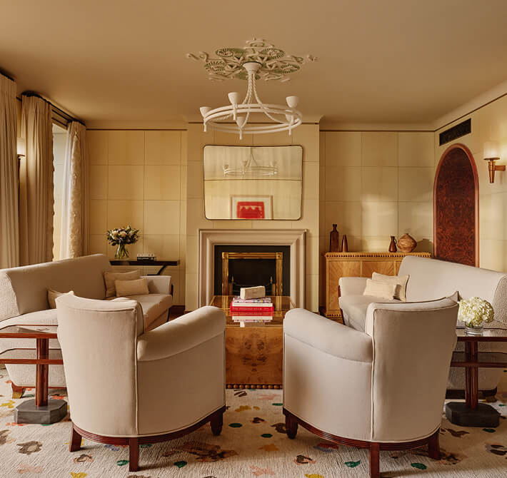 The Mews Terrace suite interior